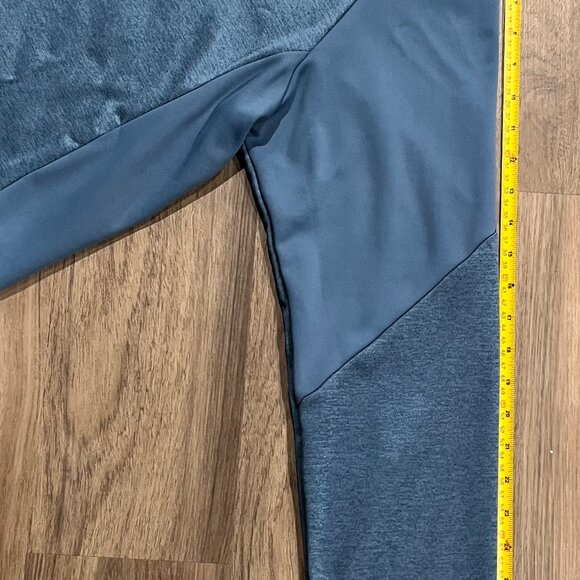 Castore Heather Blue Rangers Quarter Zip - Men's XL - Picture 7 of 7